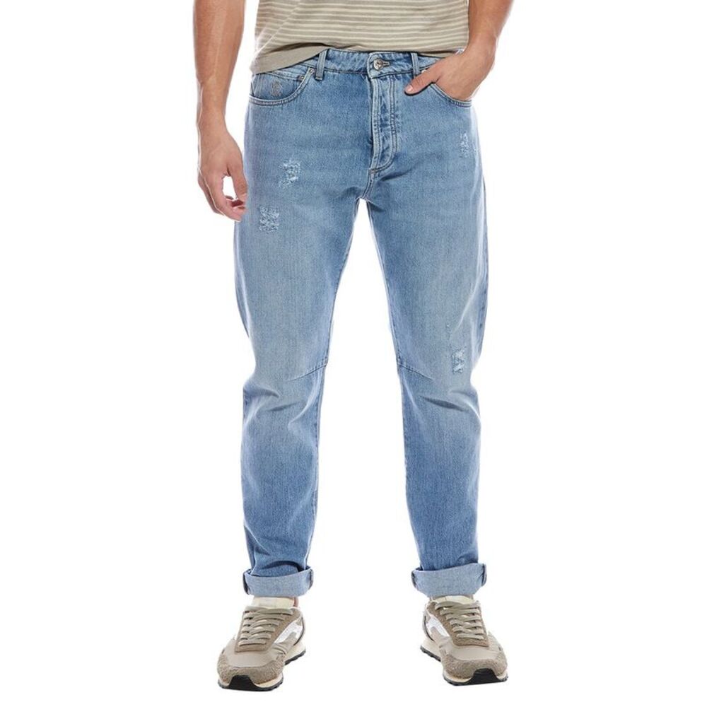 Brunello Cucinelli Mens  Leisure Fit Jean